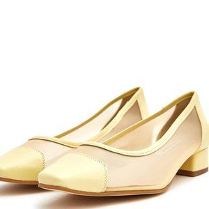 ABOUT ARIANNE MINA MESH HEEL - VAINILLA *WOT*